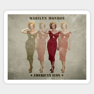 Marilyn Monroe - American Icon Magnet